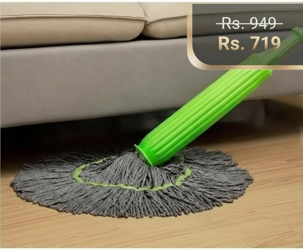 Self-twisting Water Rotating Mop